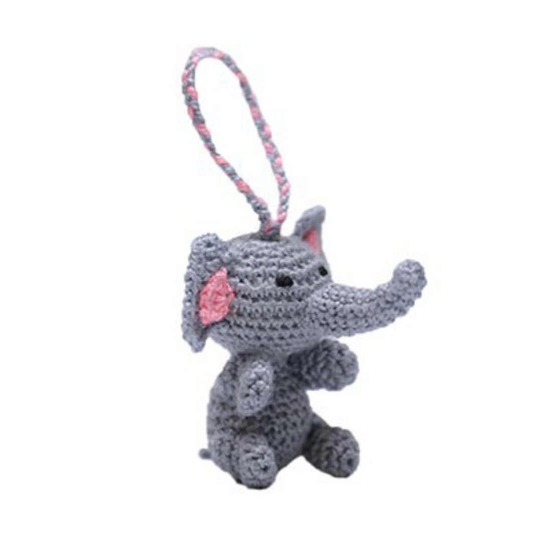Mini Crocheted Elephant image 0